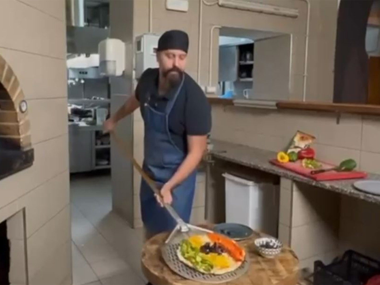 Italian Chef Valentino Rahim celebrates PM Modi's 75th birthday with tricolour millet pizza in Rome