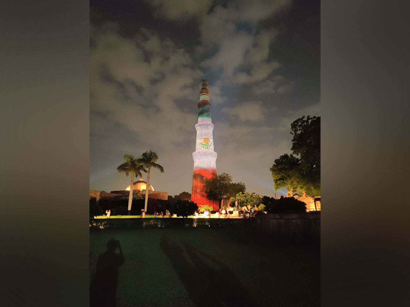 75th anniversary of India-Mexico ties: Qutub Minar lit up with vertically striped green-white-red flag