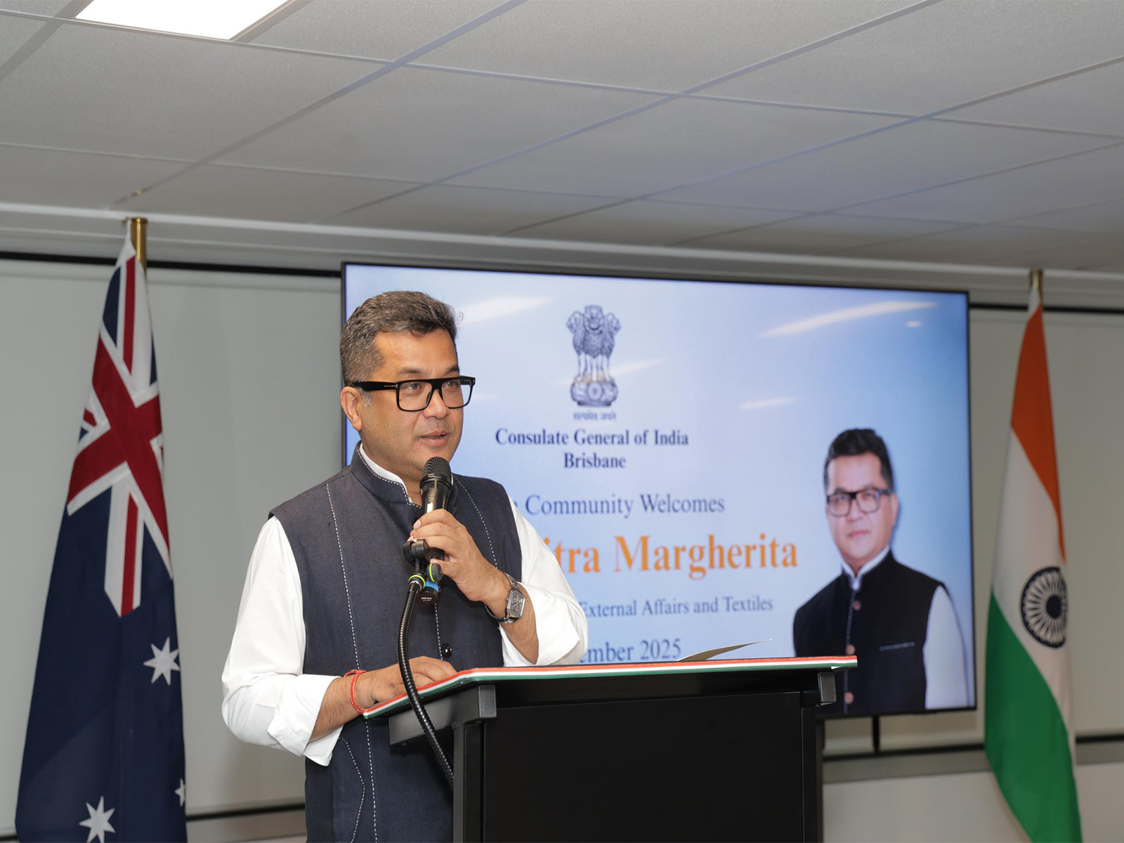 Union Minister of State for External Affairs Pabitra Margherita (Photo: X/@PmargheritaBJP) Union Minister of State for External Affairs Pabitra Margherita (Photo: X/@PmargheritaBJP)