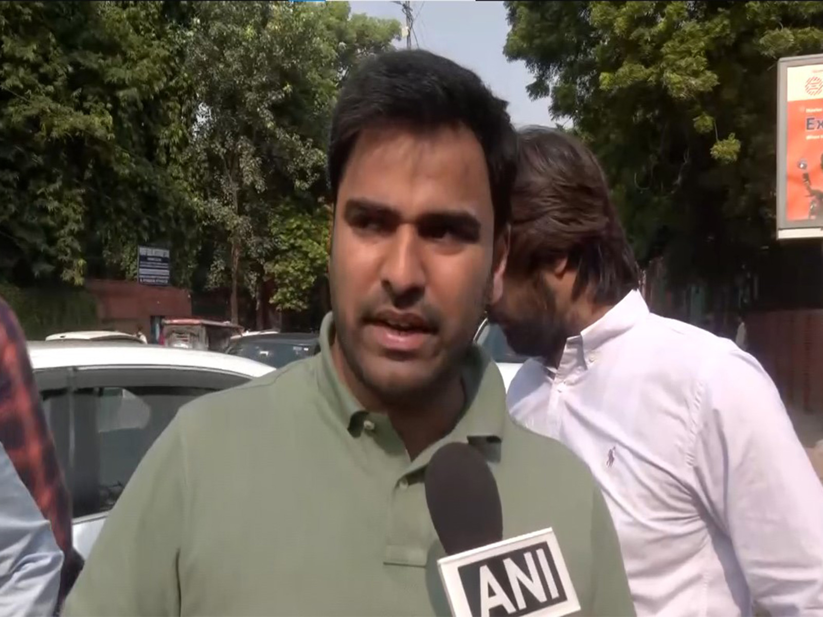 National President of the National Students' Union of India (NSUI) Varun Choudhary (Photo/ANI)