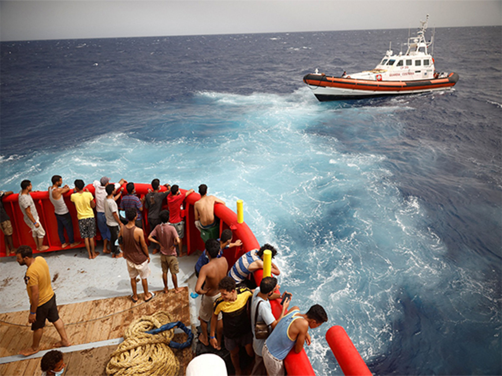 Only 13 survive as boat carrying 74 refugees capsizes off Libya coast: UNHCR