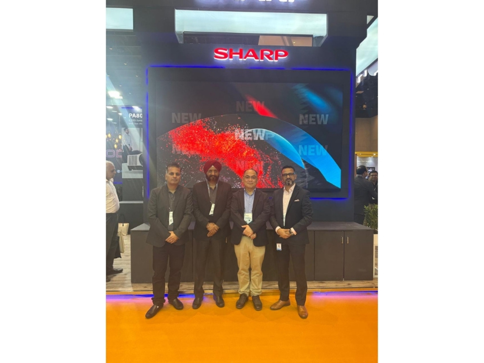SHARP Showcased Future-Ready Visual Display Solutions at Infocomm India 2025