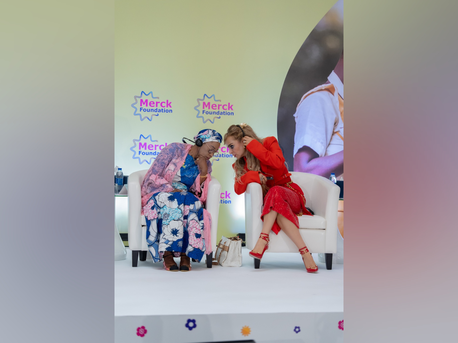 Merck Foundation CEO meets the First Lady of the Federal Republic of Nigeria and 13 First Ladies of Africa and Asia at the 7th edition of MFFLI Summit