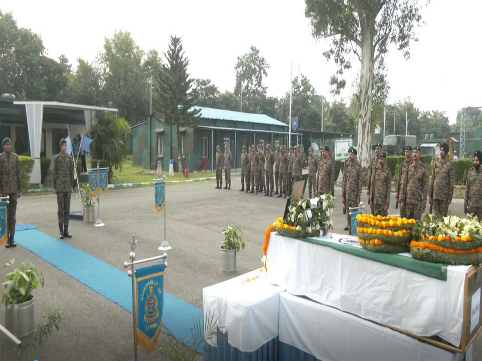 J-K: Wreath-laying ceremony held in Jammu for Lance Dafadar Baldev Chand