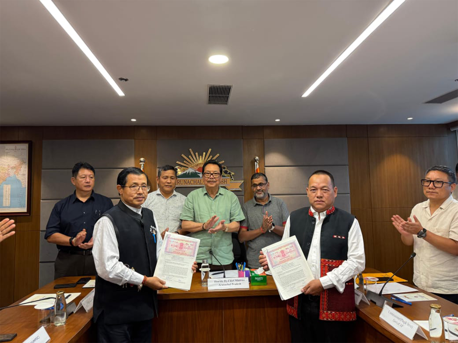 Parong village signs MoU with Arunachal Pradesh govt for preparing feasibility report of SUMP