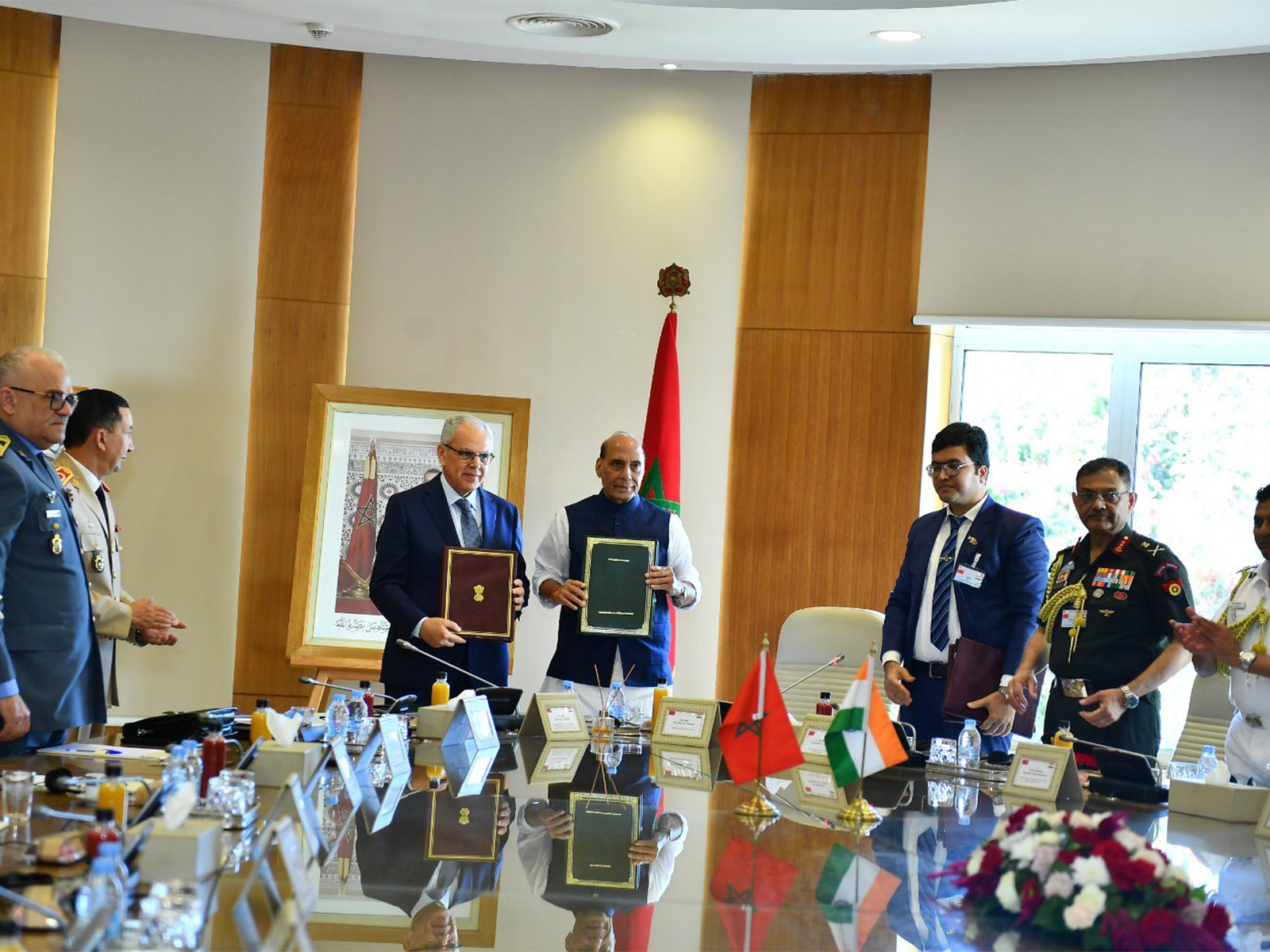 Rajnath Singh signs MoU with Morocco to improve defence collaboration