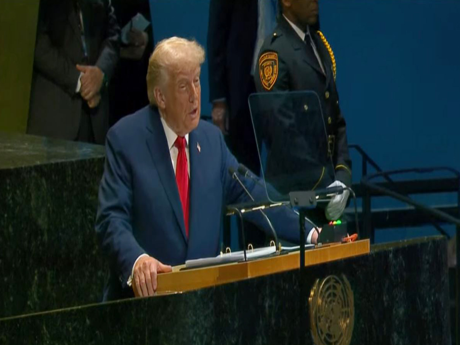 "We have to stop the war in Gaza immediately": Trump at UNGA