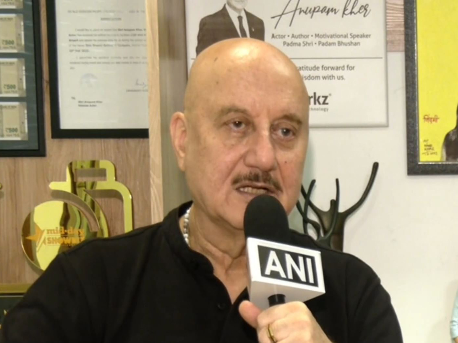 Actor Anupam Kher (Photo: ANI) Actor Anupam Kher (Photo: ANI)