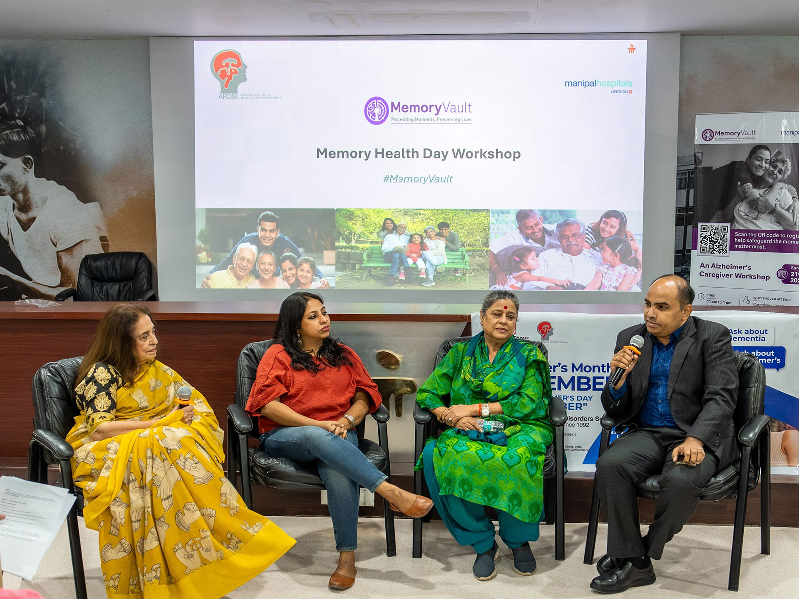 This World Alzheimer's Day, doctors, patients and their caregivers gathered for an insightful workshop organized by Manipal Hospital Old Airport Road This World Alzheimer's Day, doctors, patients and their caregivers gathered for an insightful workshop organized by Manipal Hospital Old Airport Road