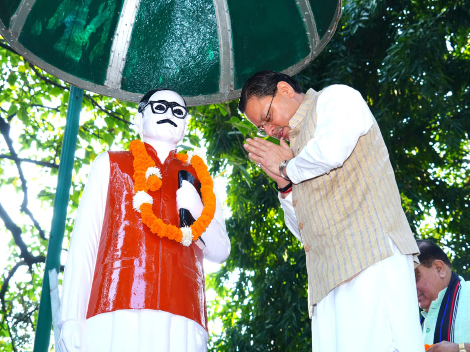 Uttarakhand CM Dhami, BJP leaders pay tribute to Deendayal Upadhyaya on 109th birth anniversary