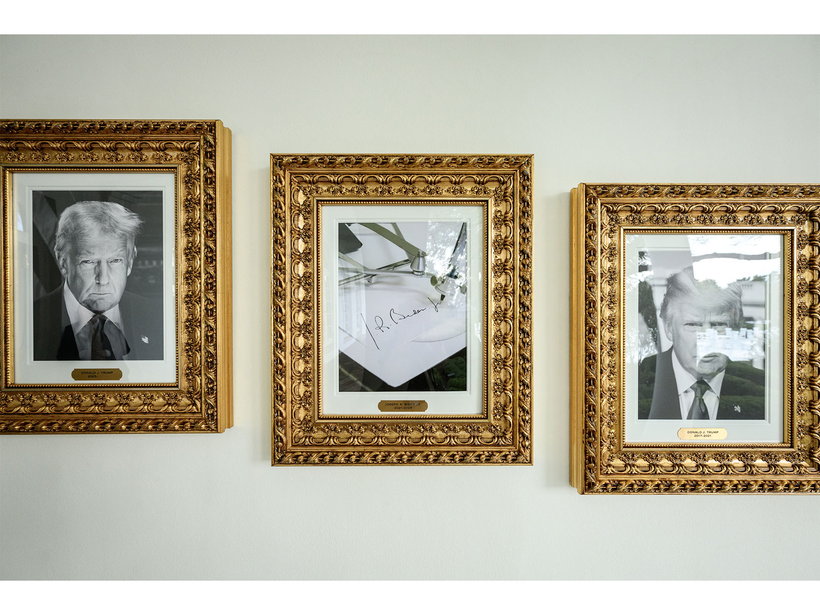 Trump swaps Biden portrait with autopen image in Presidential Walk of Fame (Photo:X/@WhiteHouse) Trump swaps Biden portrait with autopen image in Presidential Walk of Fame (Photo:X/@WhiteHouse)