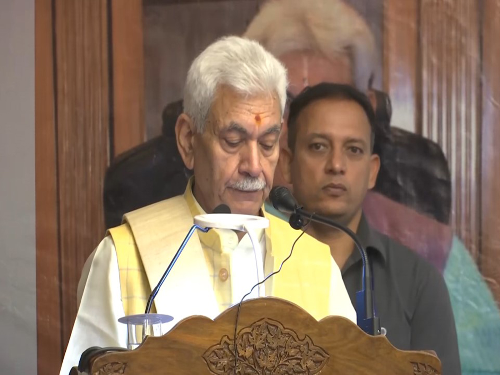 "Will become backbone of economy," J&K LG Manoj Sinha praises real estate's growth