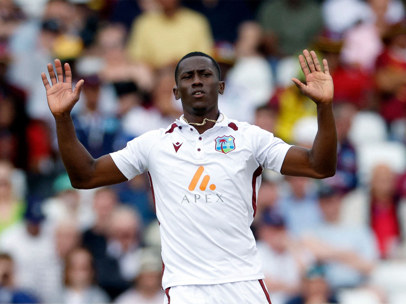 Shamar Joseph ruled out of India test series due to Injury; Johann Layne named replacement