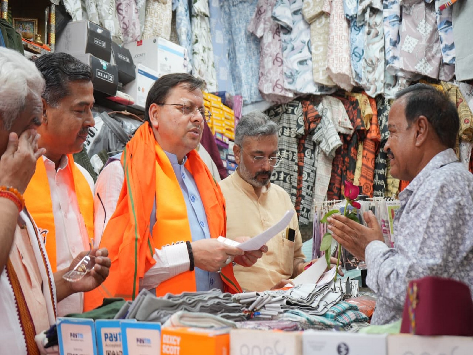 Uttarakhand CM interacts with traders under "GST Savings Festival" in Haridwar