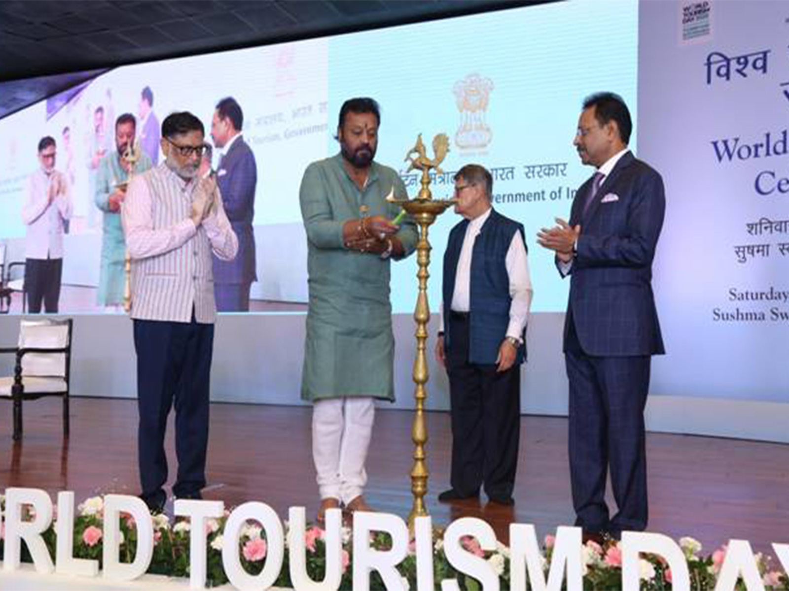 Minister of State for Tourism Suresh Gopi inaugurated the event (Photo/PIB)