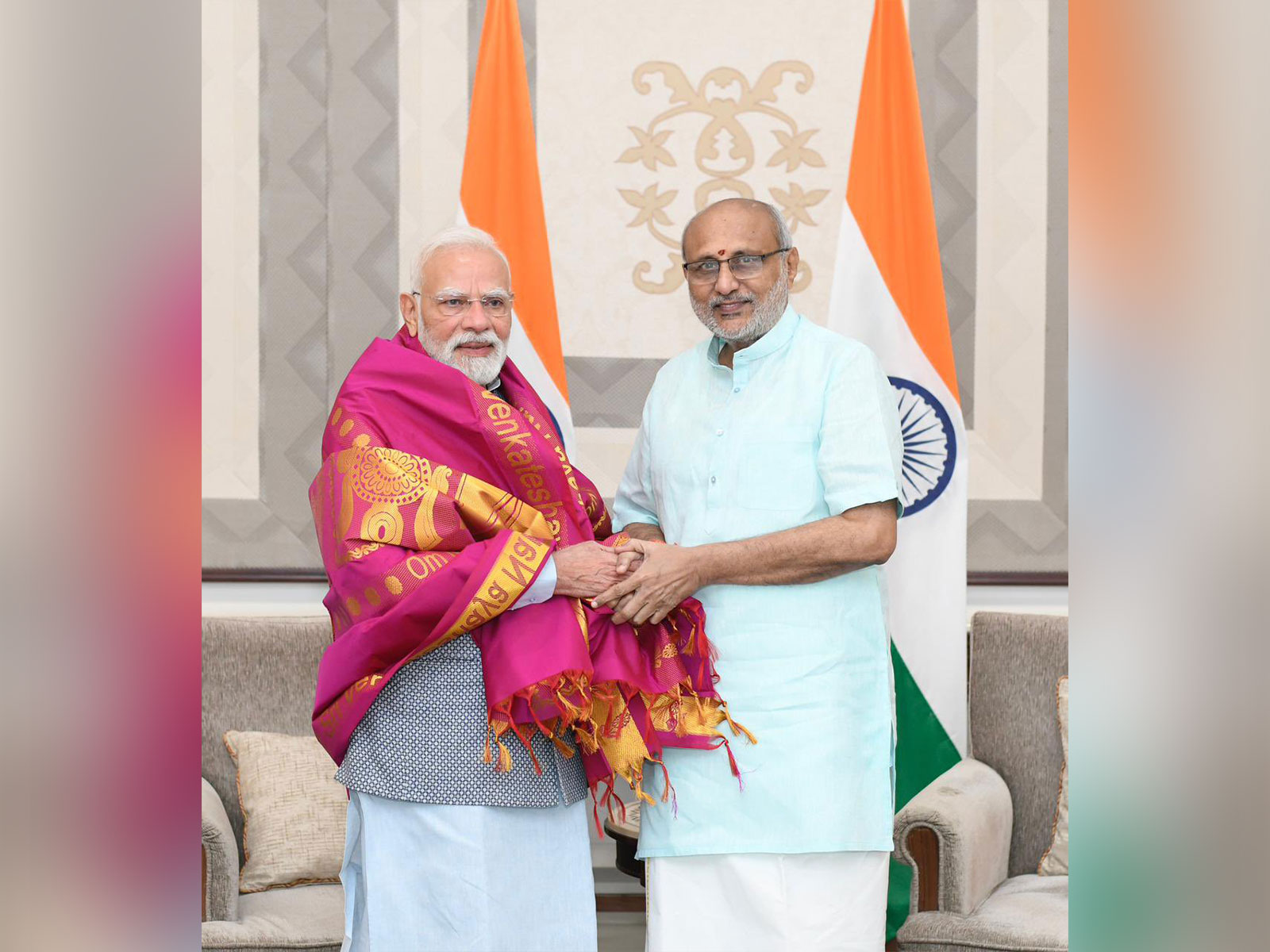 PM Modi meets Vice President Radhakrishnan, discusses wide range of issues