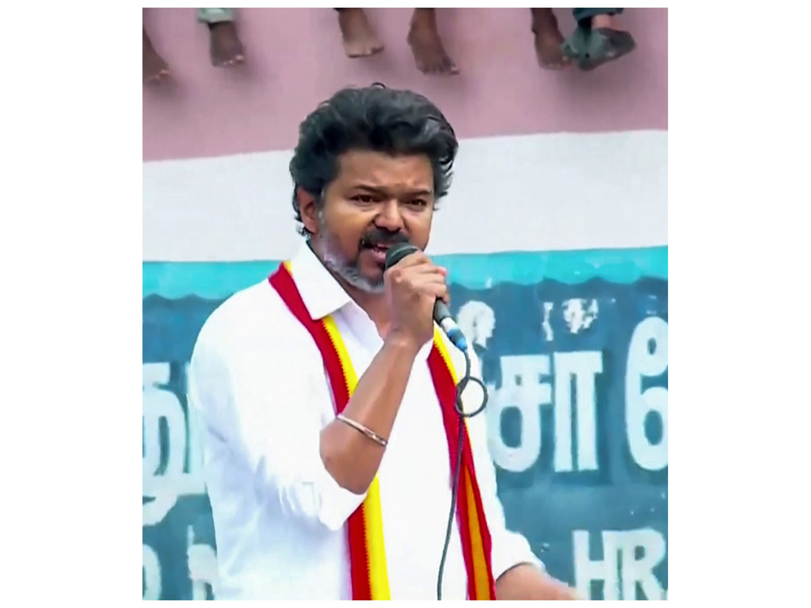 Tamilaga Vettri Kazhagam (TVK) chief Vijay (FilePhoto/ANI) Tamilaga Vettri Kazhagam (TVK) chief Vijay (FilePhoto/ANI)