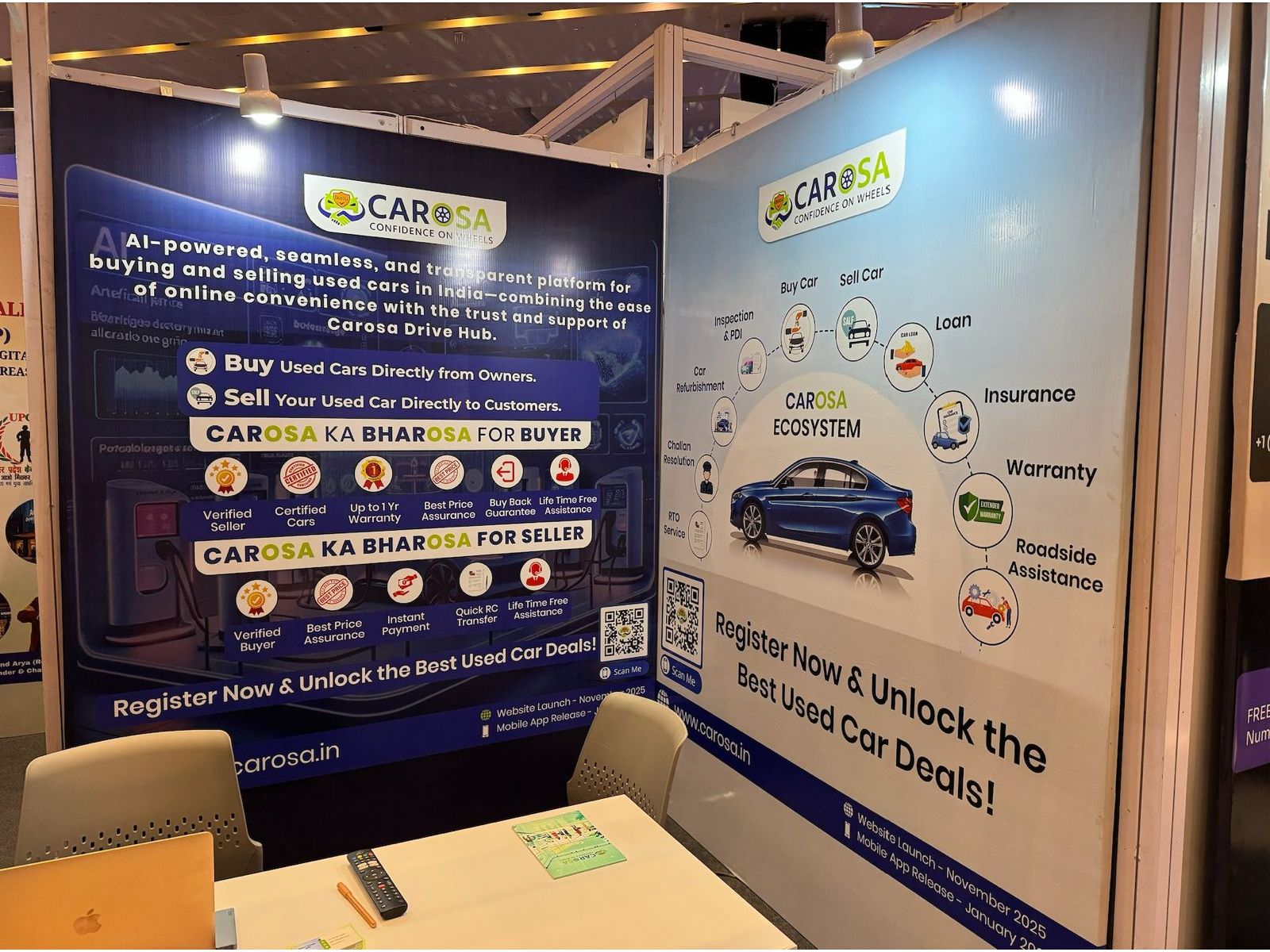 Carosa Showcases Innovative Used Car Platform at Entrepreneur India Startup Summit 2025 Carosa Showcases Innovative Used Car Platform at Entrepreneur India Startup Summit 2025